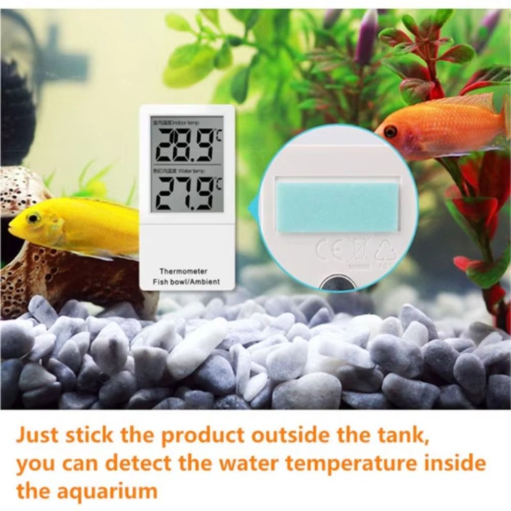 LCD Digital Display Mini Aquar - Aquarium Thermometer บทวิจารณ์และราคา