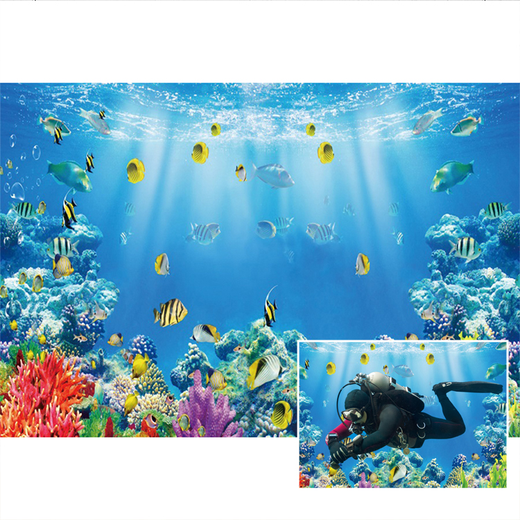 Underwater Ocean World Photogr - Aquarium Fish Dolphin บทวิจารณ์และราคา