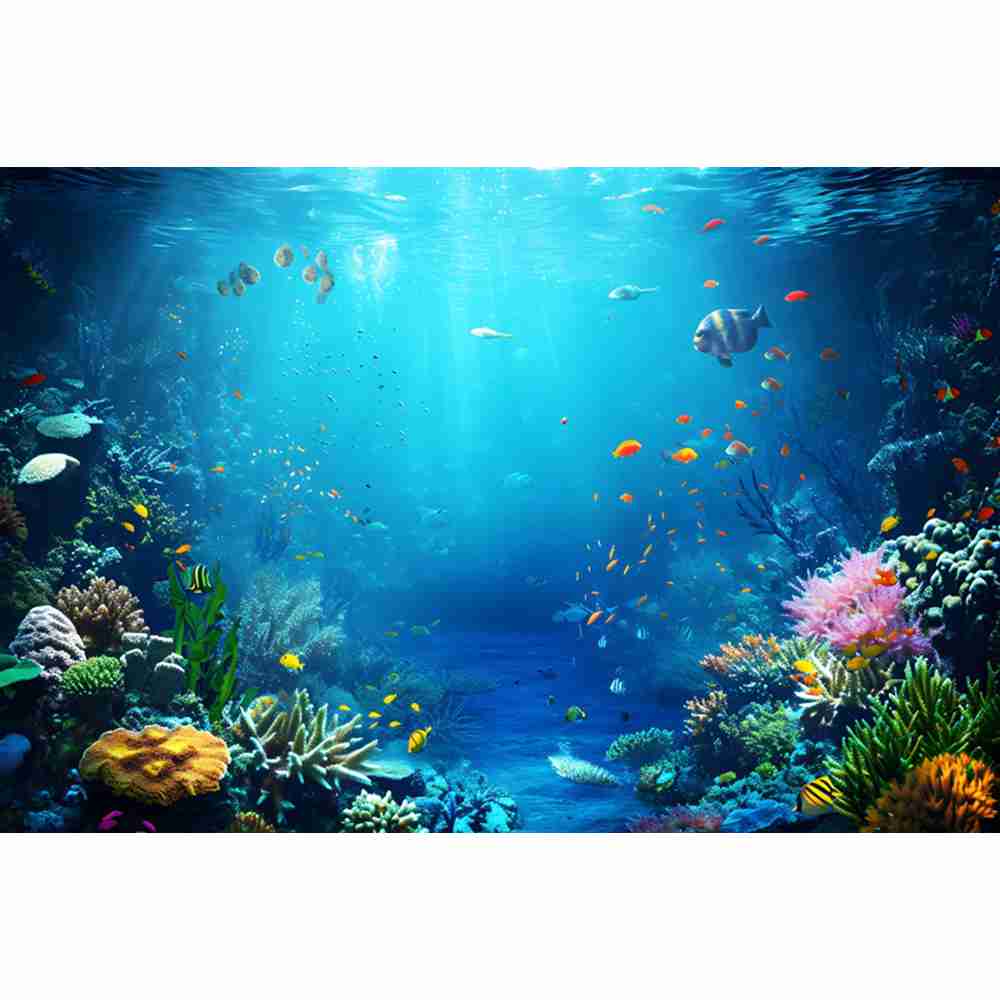 Underwater Ocean World Photogr - Aquarium Fish Dolphin บทวิจารณ์และราคา