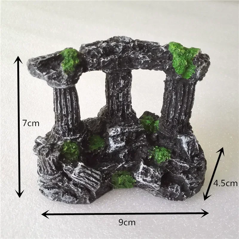 Aquarium Fish Tank Square Rome - Aquarium Fish Hide บทวิจารณ์และราคา