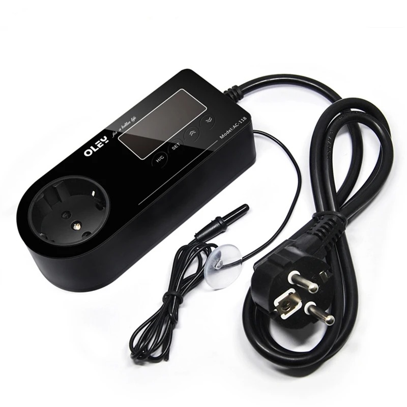 EU Plug Digital Temperature Co - Aquarium Thermometer บทวิจารณ์และราคา