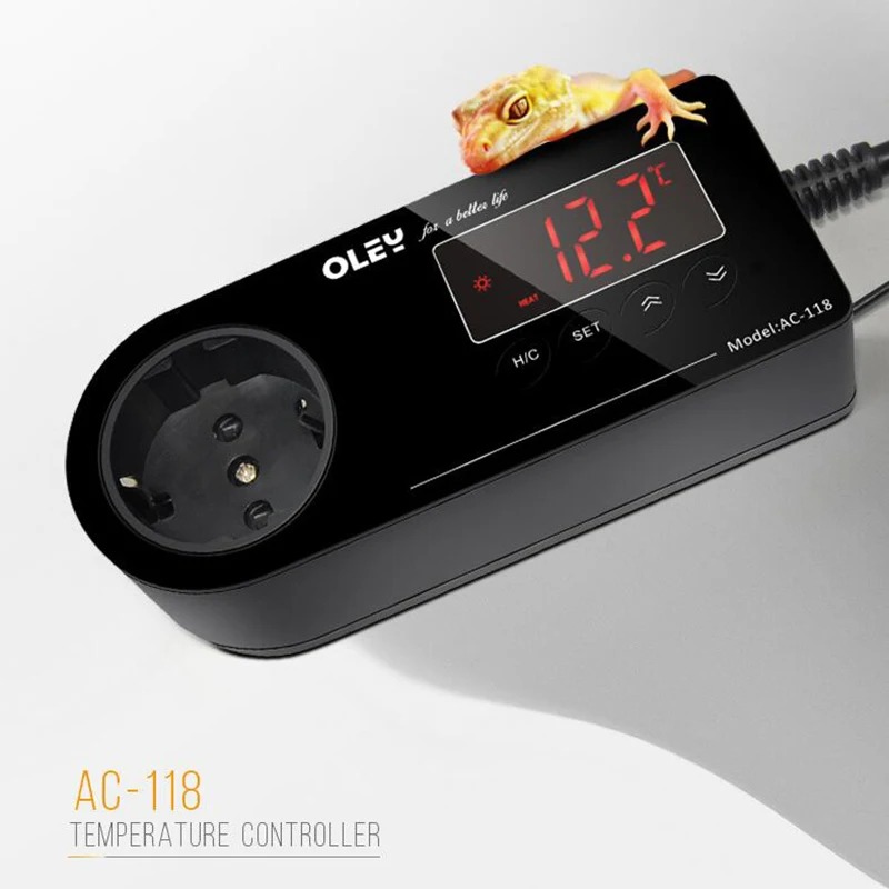 EU Plug Digital Temperature Co - Aquarium Thermometer บทวิจารณ์และราคา