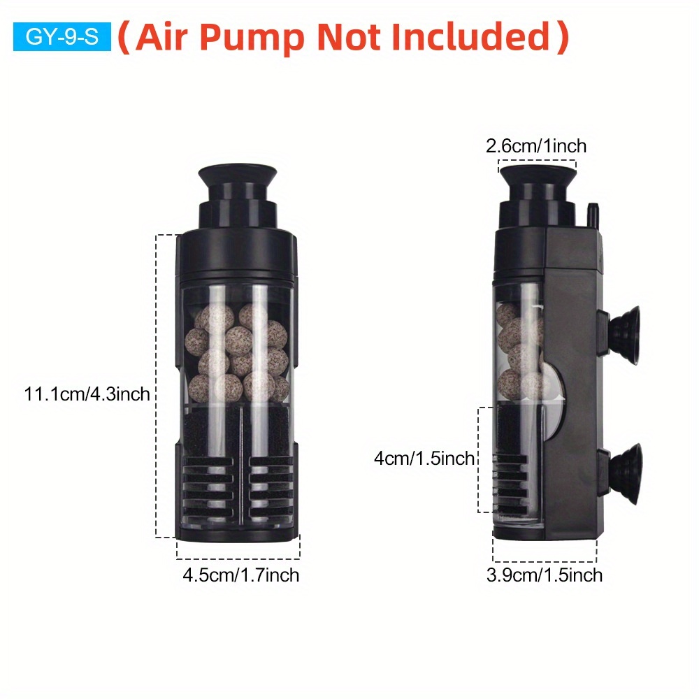 Compact Wall-Mounted Bio Spong - Aquarium Fish Betta บทวิจารณ์และราคา