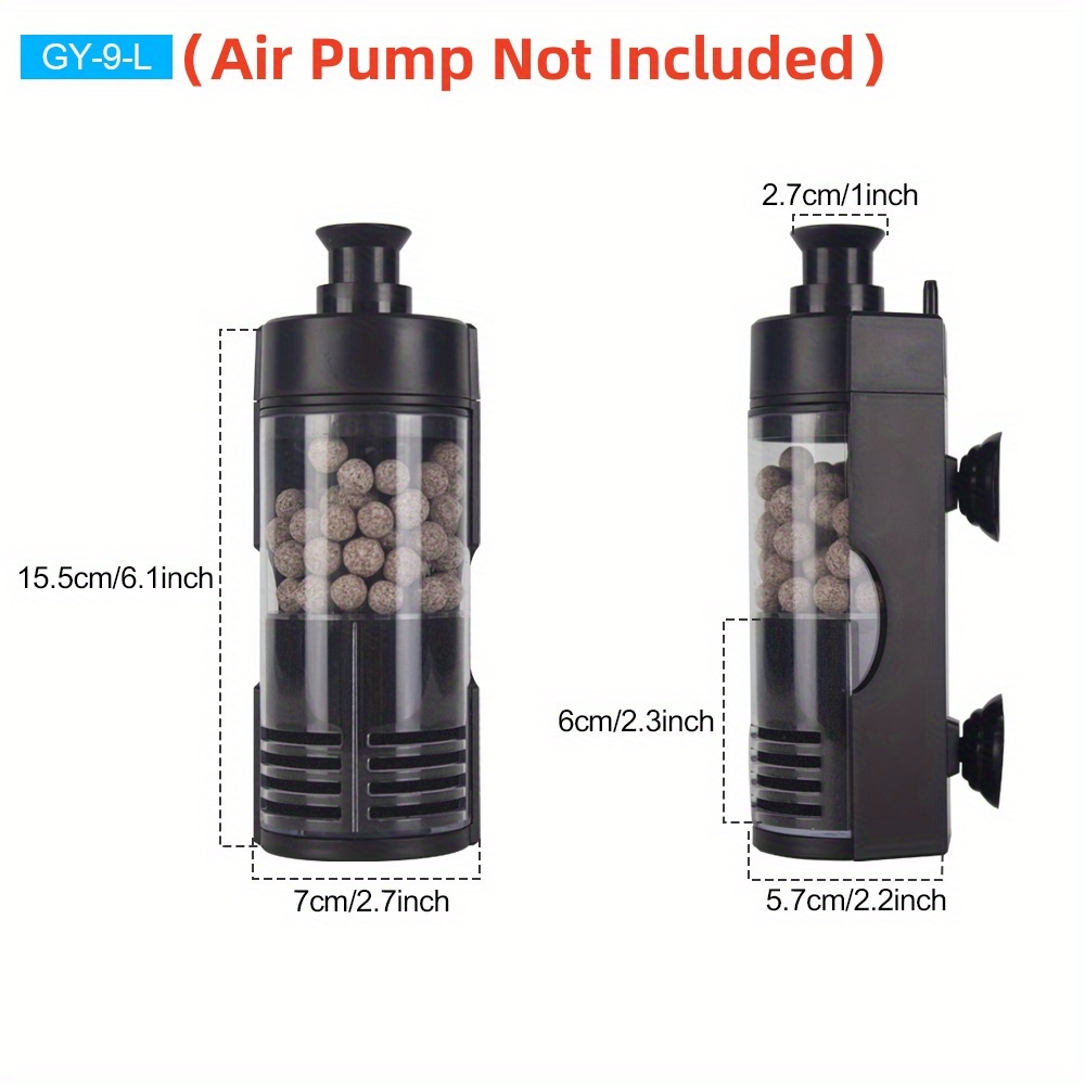 Compact Wall-Mounted Bio Spong - Aquarium Fish Betta บทวิจารณ์และราคา