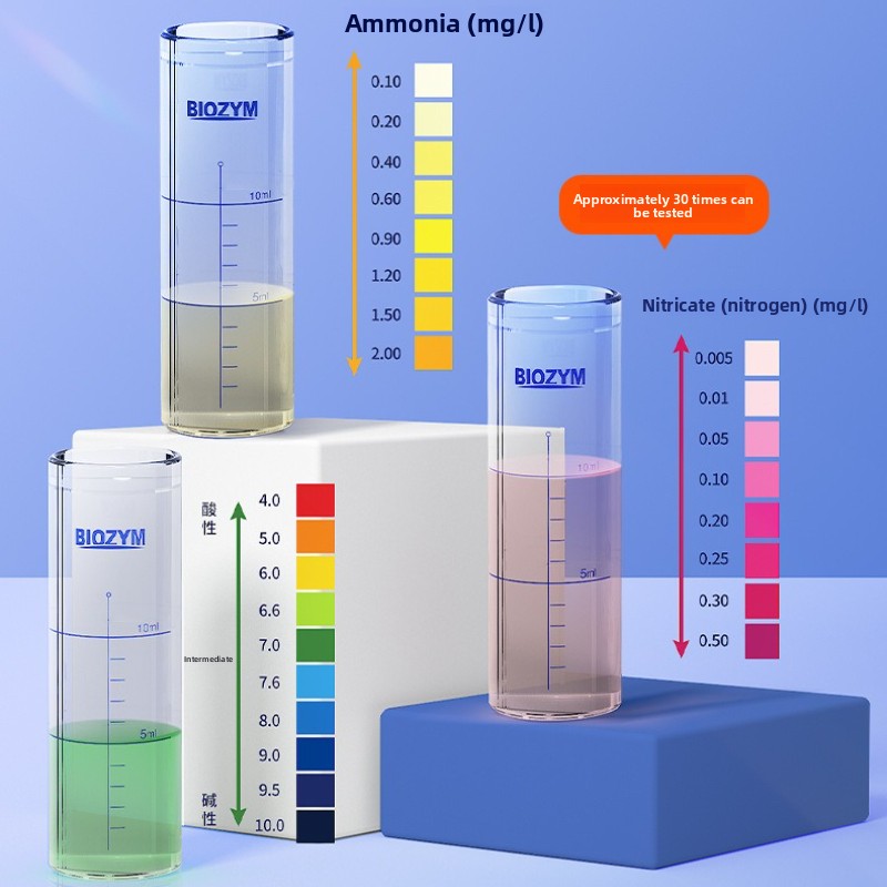 BIOZYM Aquarium Test Kit-Nitri - Aquarium Test Kit บทวิจารณ์และราคา