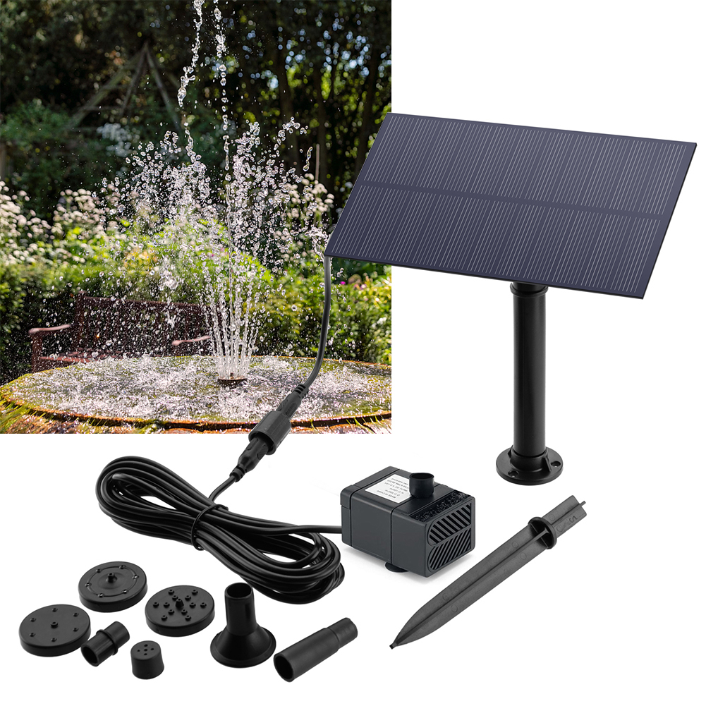 5W 5V Solar Water Pump Garden  - Aquarium Fish Types บทวิจารณ์และราคา