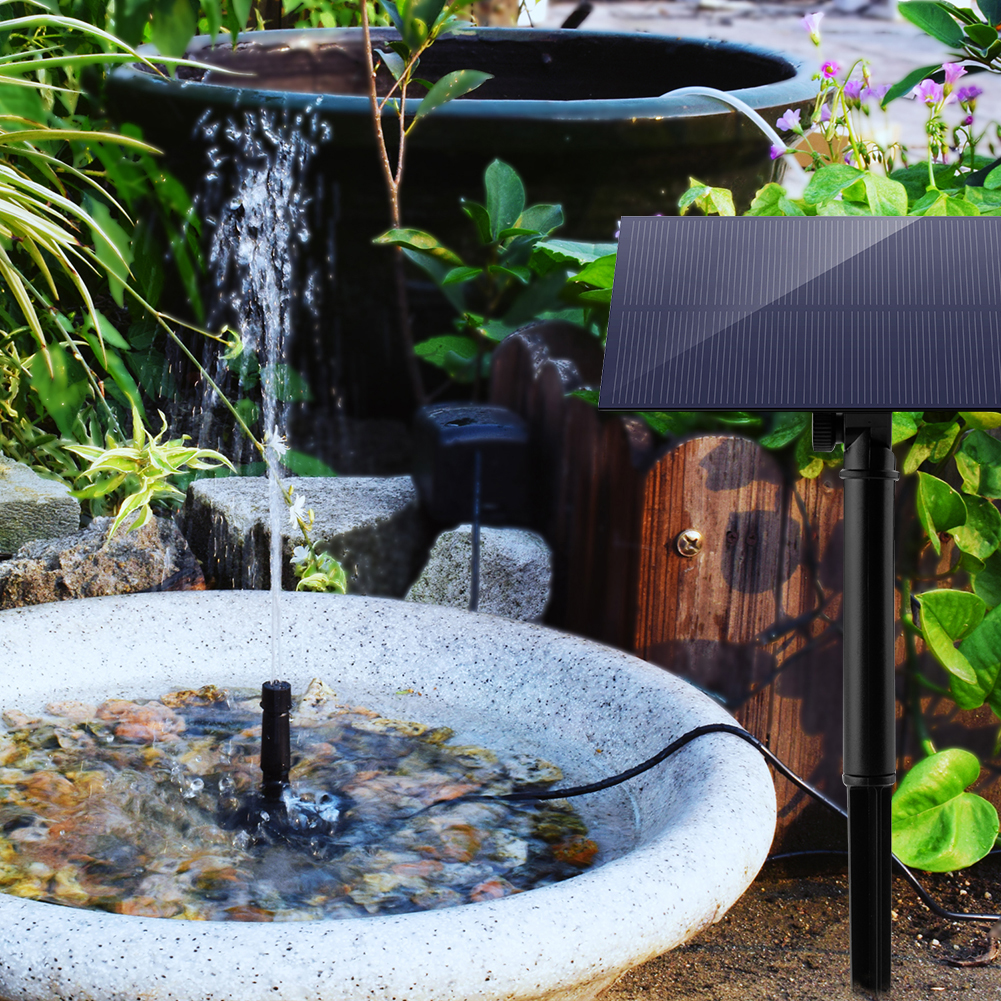 5W 5V Solar Water Pump Garden  - Aquarium Fish Types บทวิจารณ์และราคา