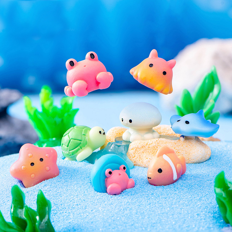 Marine Animals Figurine Dolphi - Aquarium Fish Dolphin บทวิจารณ์และราคา