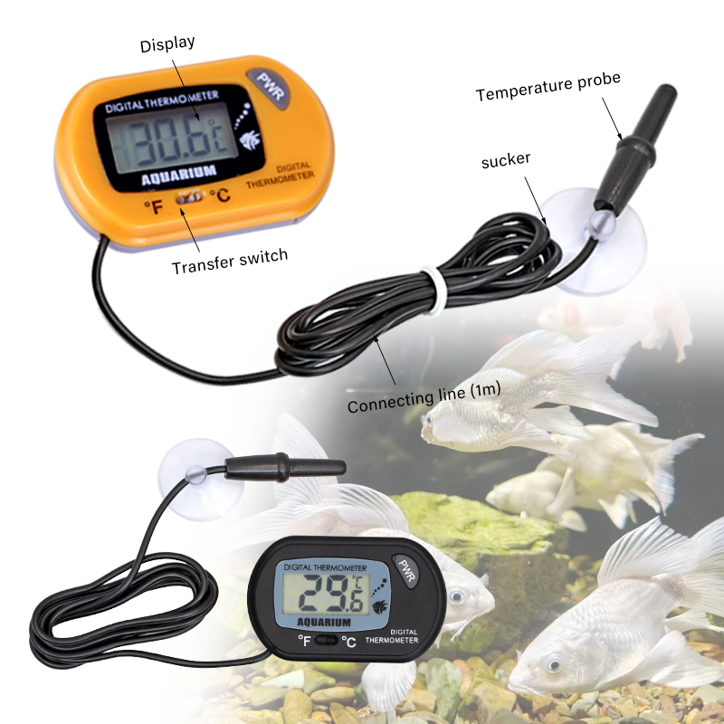 Fish Tank Thermometer Aquarium - Aquarium Thermometer บทวิจารณ์และราคา