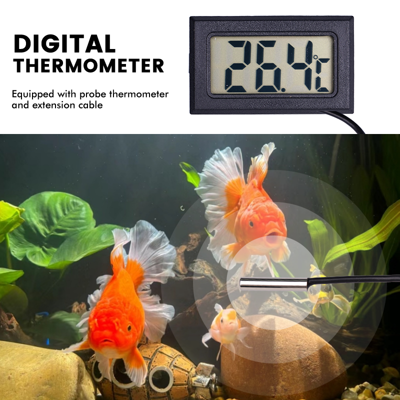 Fish Tank Thermometer Aquarium - Aquarium Thermometer บทวิจารณ์และราคา