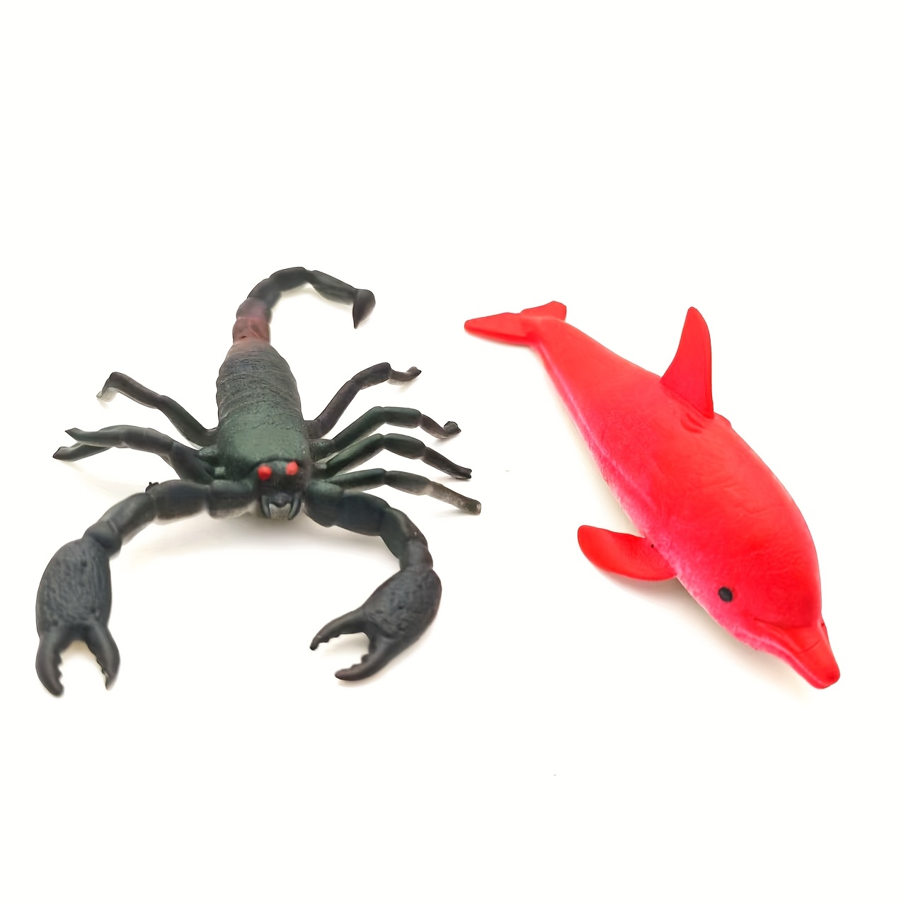 2Pcs Red Dolphin & Black Scorp - Aquarium Fish Dolphin บทวิจารณ์และราคา