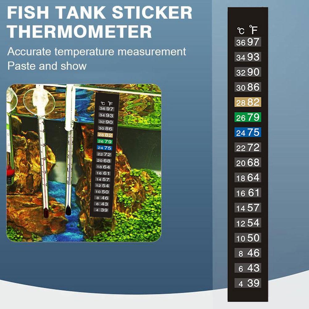 Discoloration Thermometer Stic - Aquarium Thermometer บทวิจารณ์และราคา
