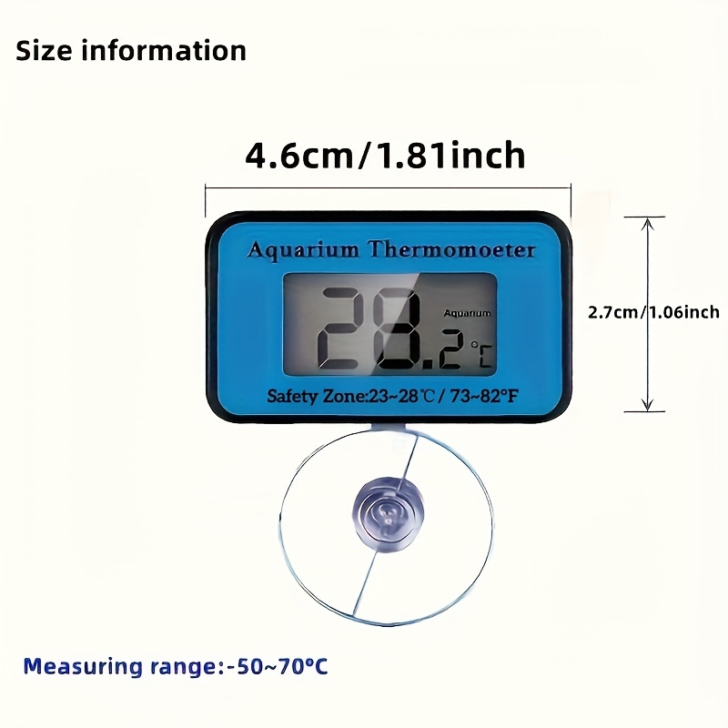 LCD Digital Aquarium Thermomet - Aquarium Thermometer บทวิจารณ์และราคา