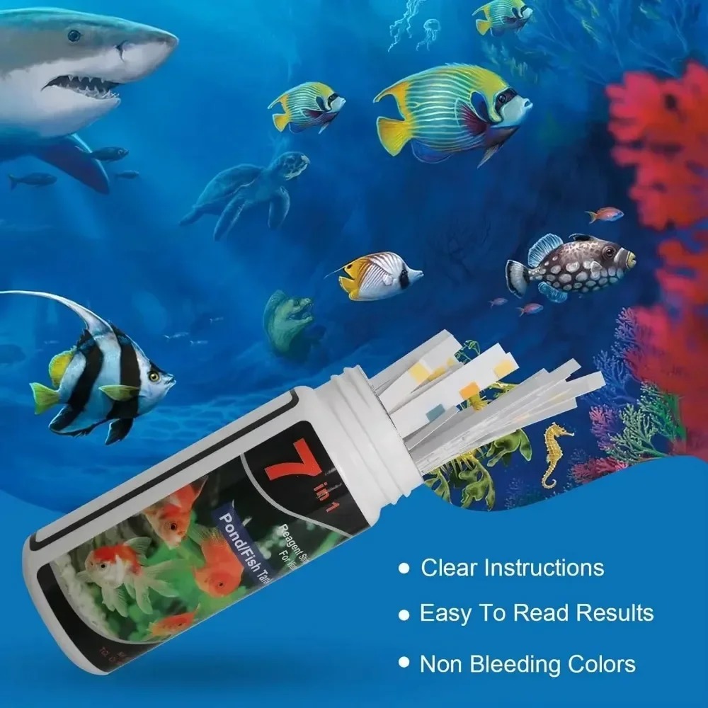 Aquarium Test Strip  PH Qualit - Aquarium Test Kit บทวิจารณ์และราคา