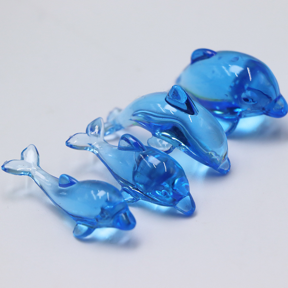 20PCS Acrylic Dolphin Miniatur - Aquarium Fish Dolphin บทวิจารณ์และราคา