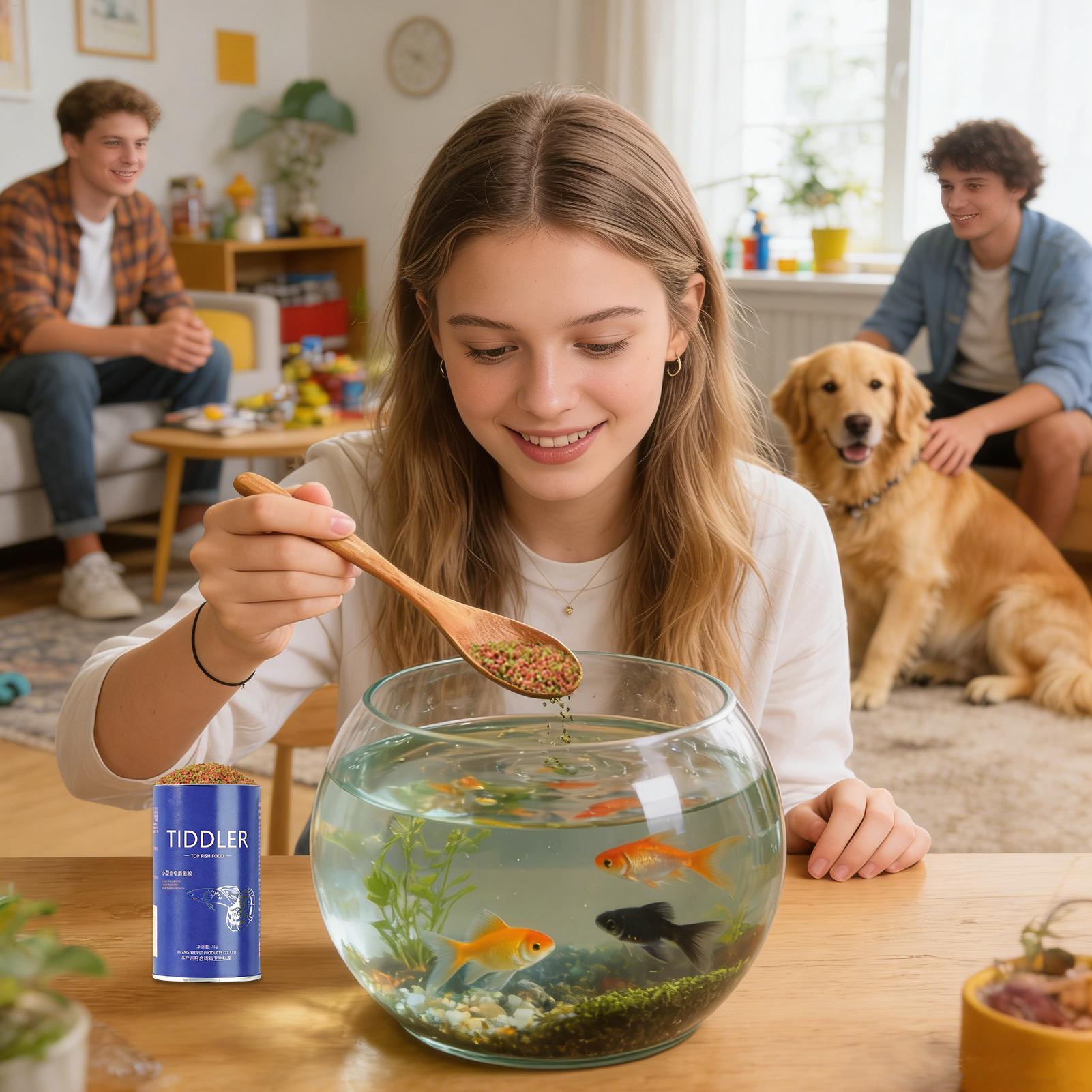 Fish Food Aquarium Feed Small  - Aquarium Fish Betta บทวิจารณ์และราคา