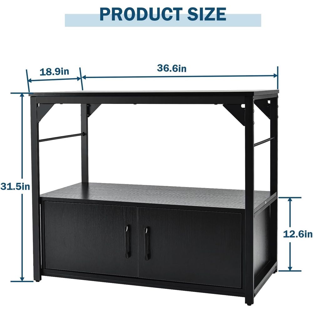 Metal Frame Fish Tank Stand wi - Aquarium Fish Black บทวิจารณ์และราคา