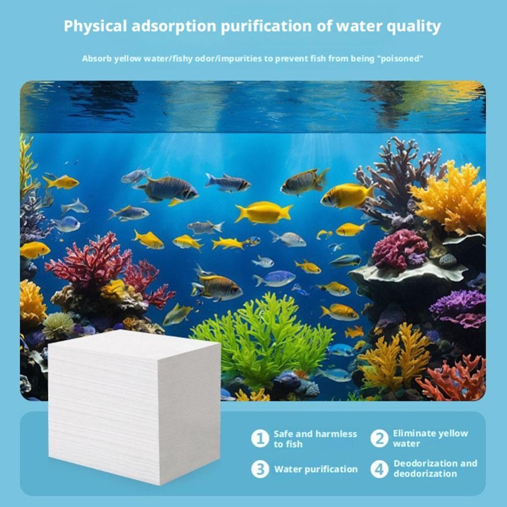 100Pcs Efficient Aquarium Wate - Aquarium Fish Yellow บทวิจารณ์และราคา