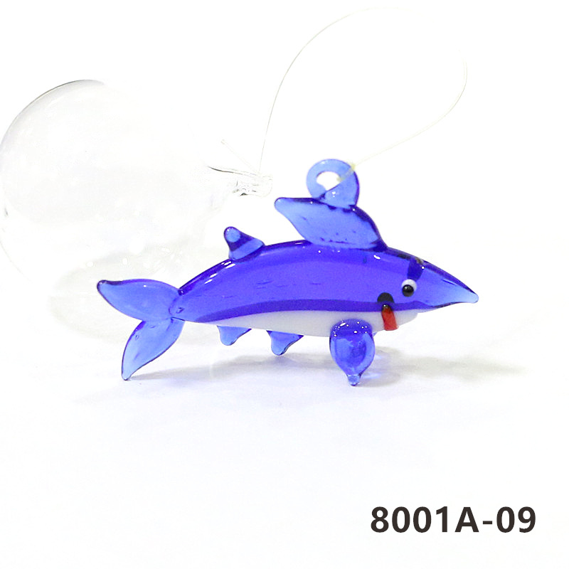 Floating Glass Marine Animal P - Aquarium Fish Dolphin บทวิจารณ์และราคา