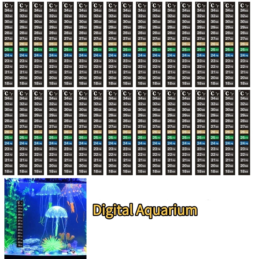 1/5pcs Digital Aquarium Home S - Aquarium Thermometer บทวิจารณ์และราคา