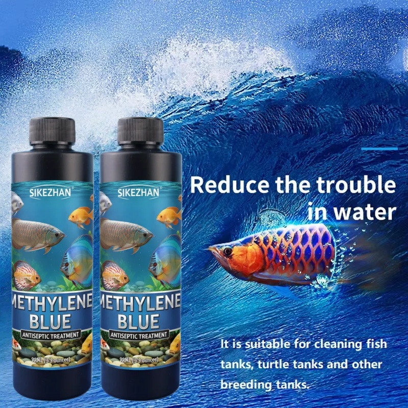 SIKEZHAN Pure Methylene Blue S - Aquarium Fish Betta บทวิจารณ์และราคา