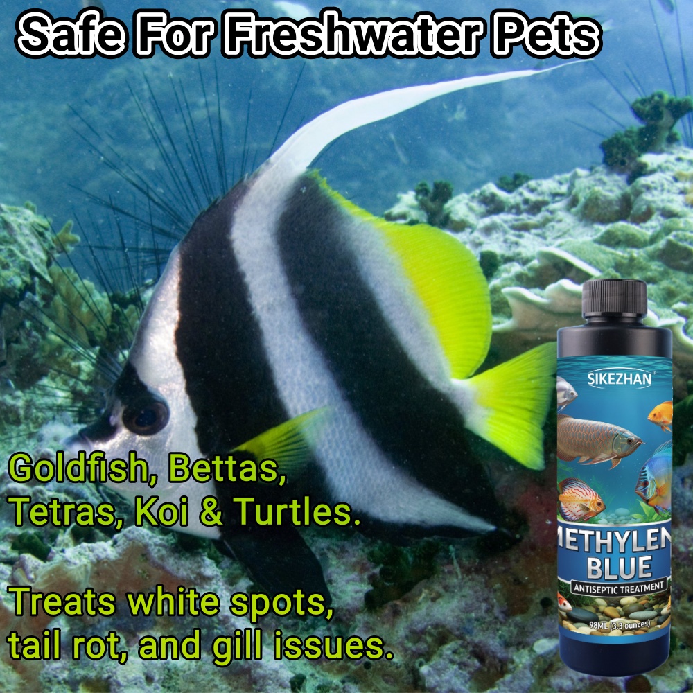 SIKEZHAN Pure Methylene Blue S - Aquarium Fish Betta บทวิจารณ์และราคา