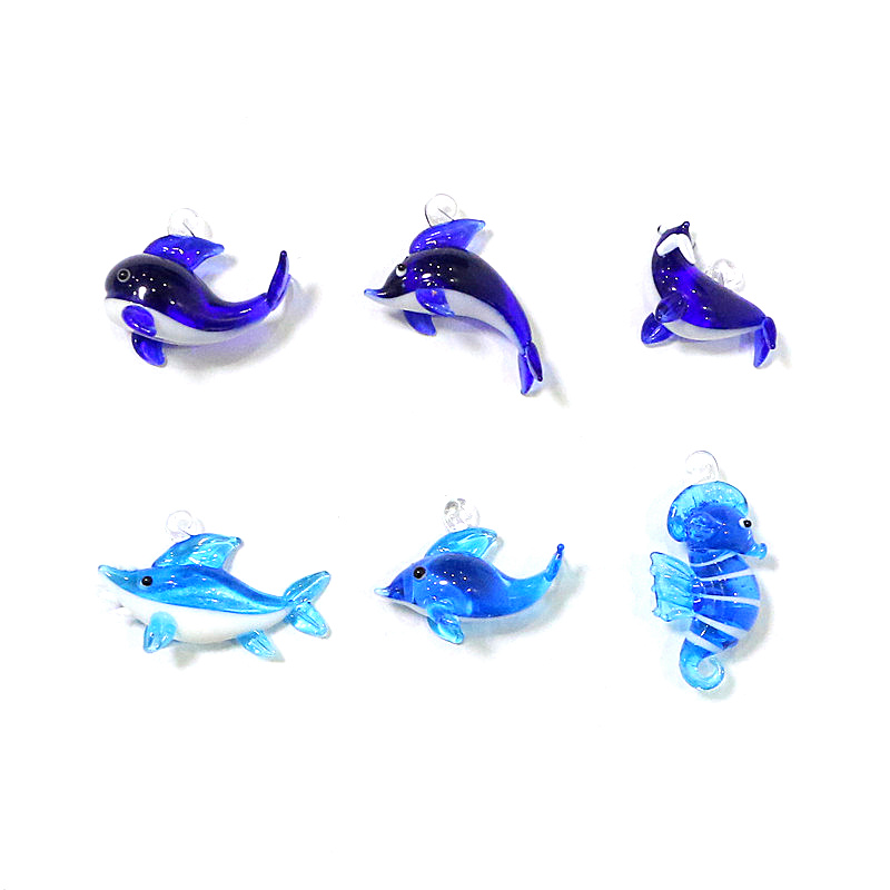 6pcs Aquarium Decor Cute Marin - Aquarium Fish Dolphin บทวิจารณ์และราคา