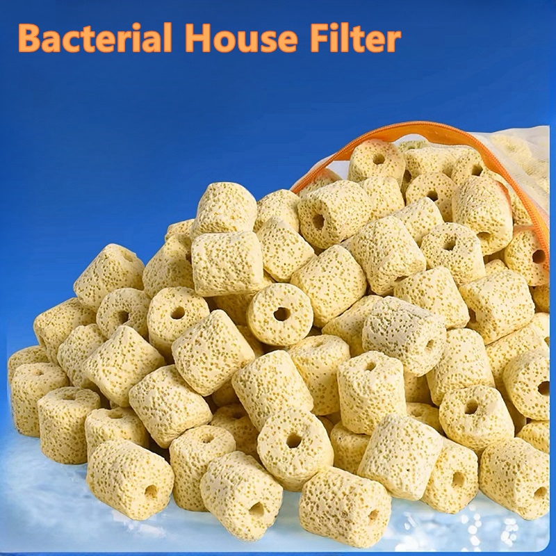 100g Bacterial House Filter Aq - Aquarium Fish Ball บทวิจารณ์และราคา