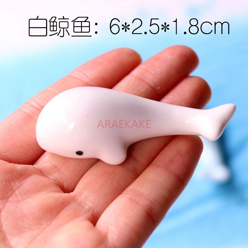 Whale and dolphin ceramic orna - Aquarium Fish Dolphin บทวิจารณ์และราคา