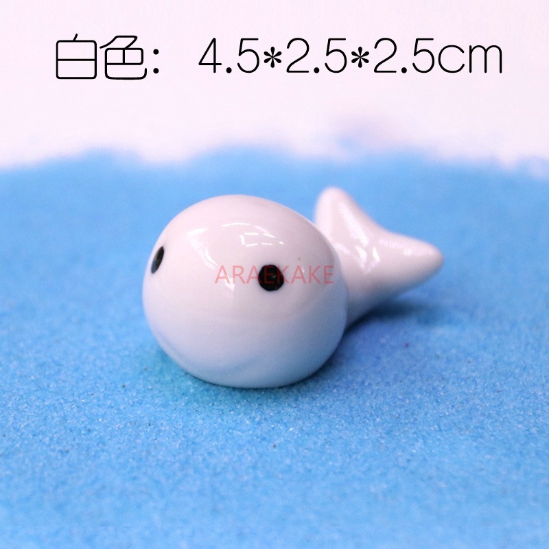 Whale and dolphin ceramic orna - Aquarium Fish Dolphin บทวิจารณ์และราคา