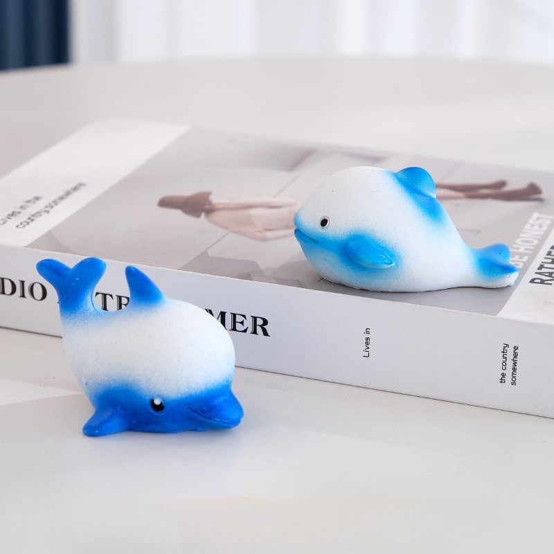 Mini Ocean Animal Figurines Fi - Aquarium Fish Dolphin บทวิจารณ์และราคา