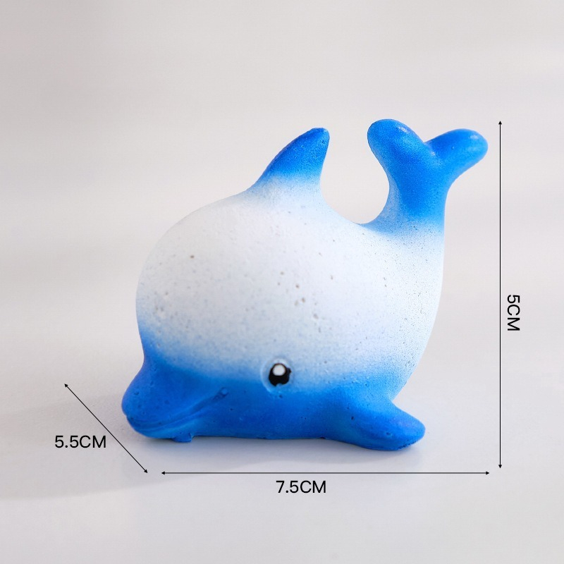 Mini Ocean Animal Figurines Fi - Aquarium Fish Dolphin บทวิจารณ์และราคา