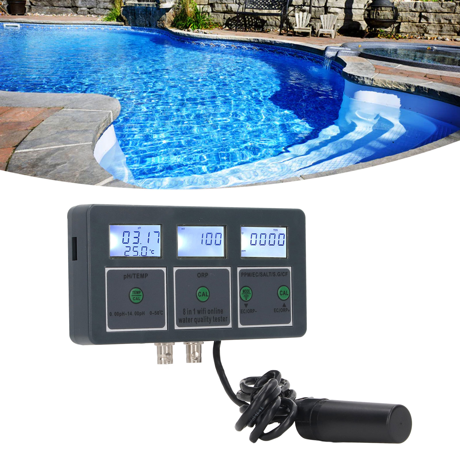 Water Quality Tester Multi Par - Aquarium Fish In Online บทวิจารณ์และราคา