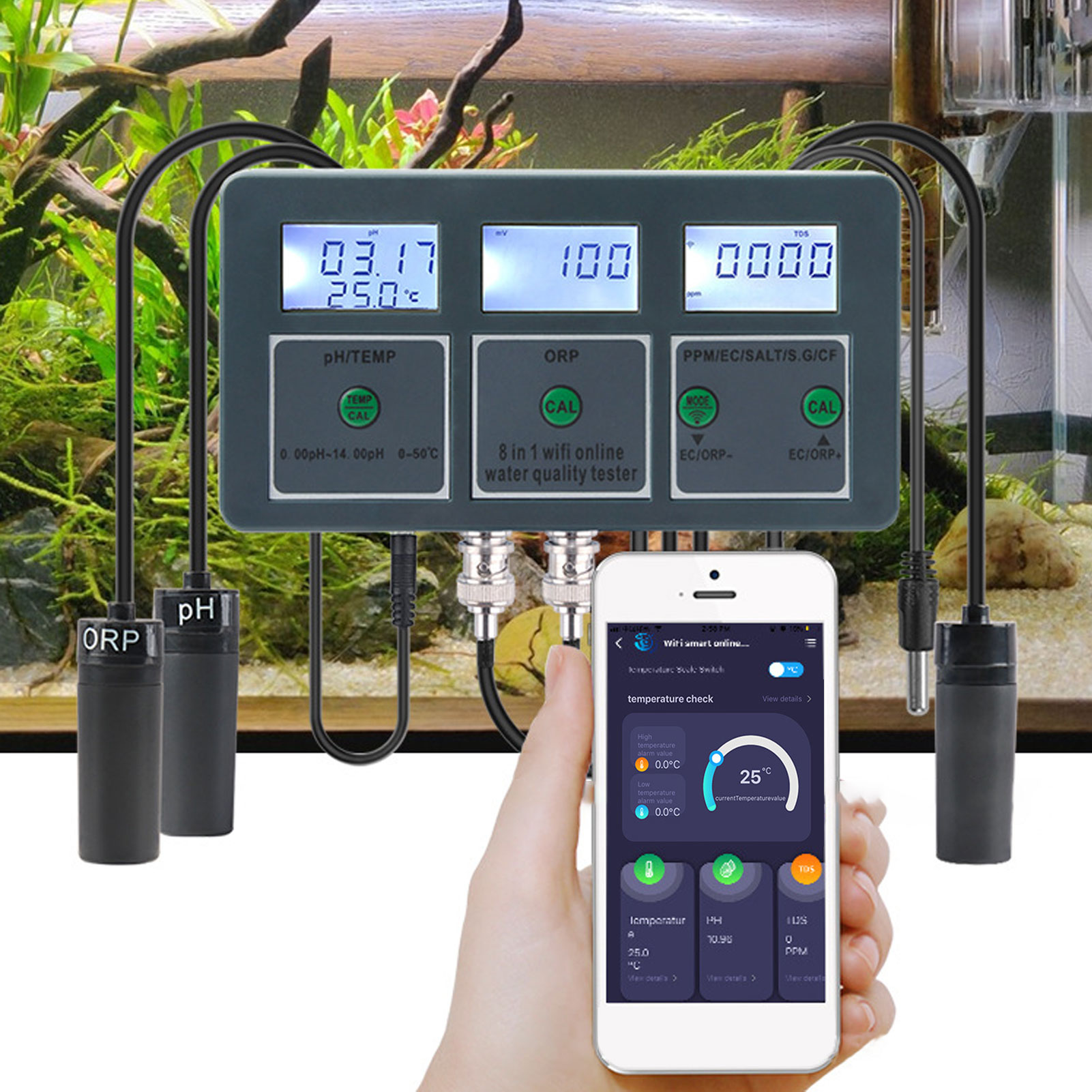 Water Quality Tester Multi Par - Aquarium Fish In Online บทวิจารณ์และราคา
