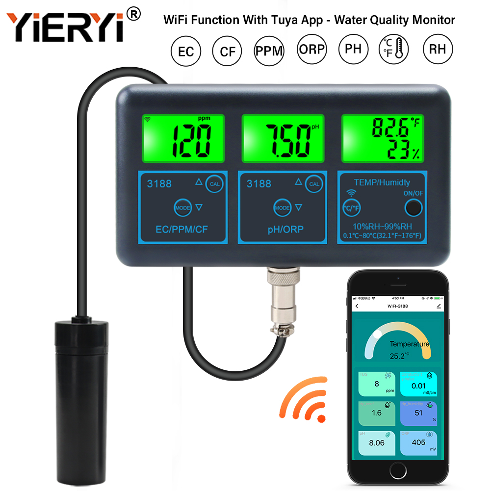 Yieryi WiFi Tuya Smart Monitor - Aquarium Fish In Online บทวิจารณ์และราคา