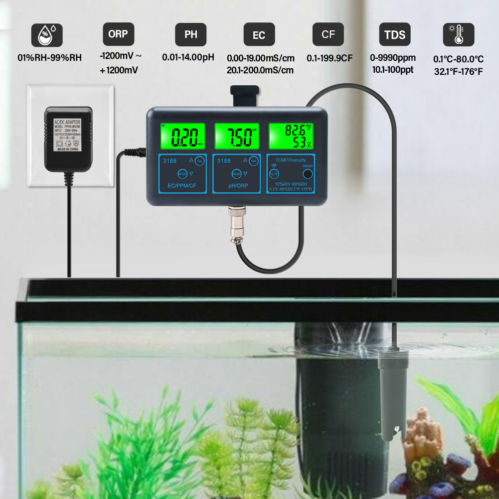 Yieryi WiFi Tuya Smart Monitor - Aquarium Fish In Online บทวิจารณ์และราคา