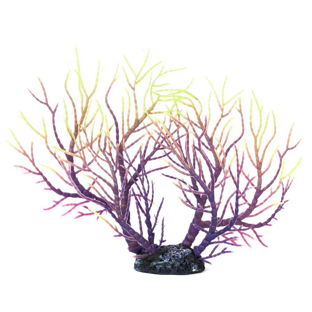 28x20cm Soft Flexible Artifici - Aquarium Fish Yellow บทวิจารณ์และราคา