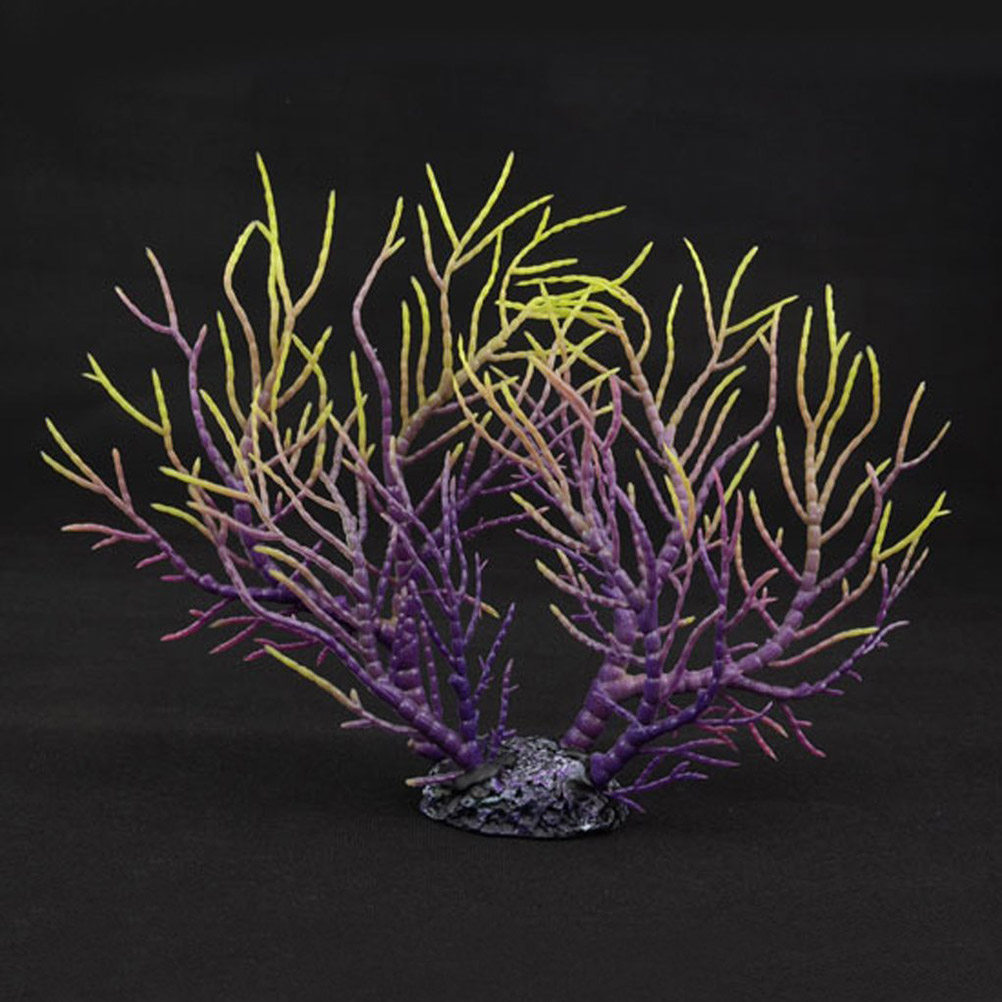 28x20cm Soft Flexible Artifici - Aquarium Fish Yellow บทวิจารณ์และราคา