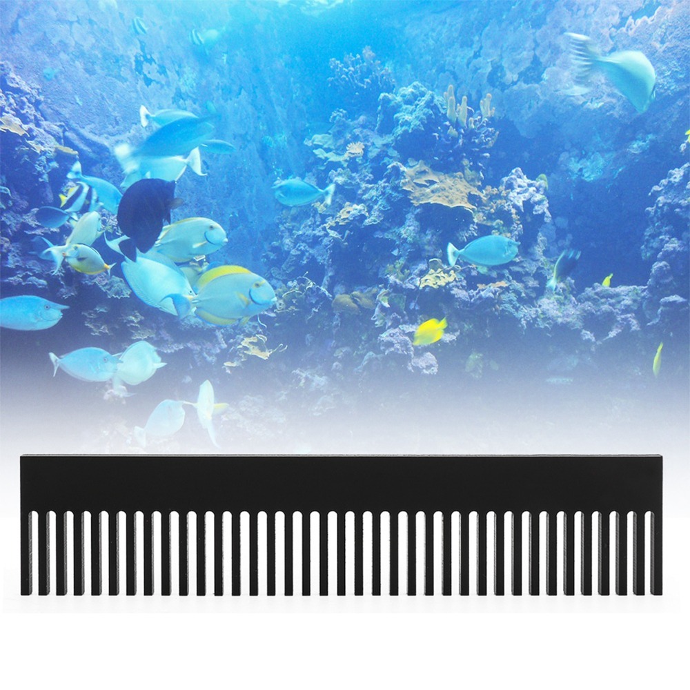 Acrylic Acrylic Flow Weir Comb - Aquarium Fish Black บทวิจารณ์และราคา